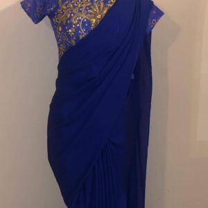 Royal Blue Saree